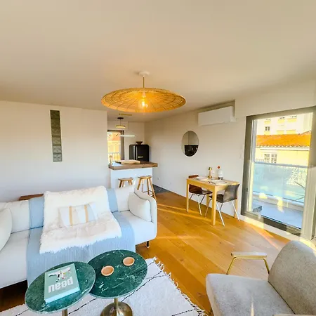 L'escale Setoise , Terrasse, Vue Mont St Clair アパート セット