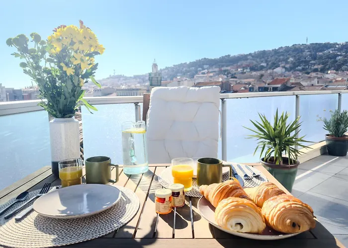 L'escale Setoise , Terrasse, Vue Mont St Clair Διαμέρισμα *